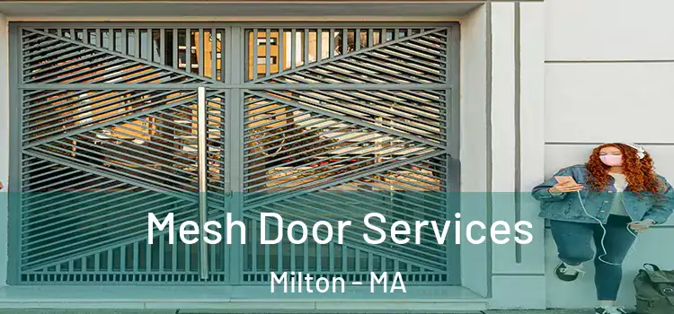 Mesh Door Services Milton - MA